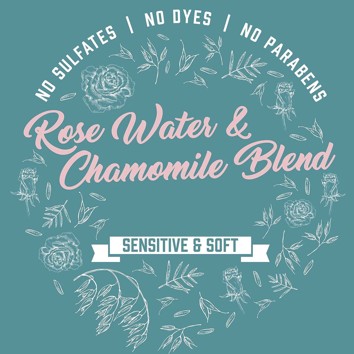 Aveeno Rose Water & Chamomile Blend Gentle Dry Shampoo for Sensitive Scalp & Soft Hair, Sulfate Free Dry Shampoo, Paraben & Dye-Free, 5 Fl Oz