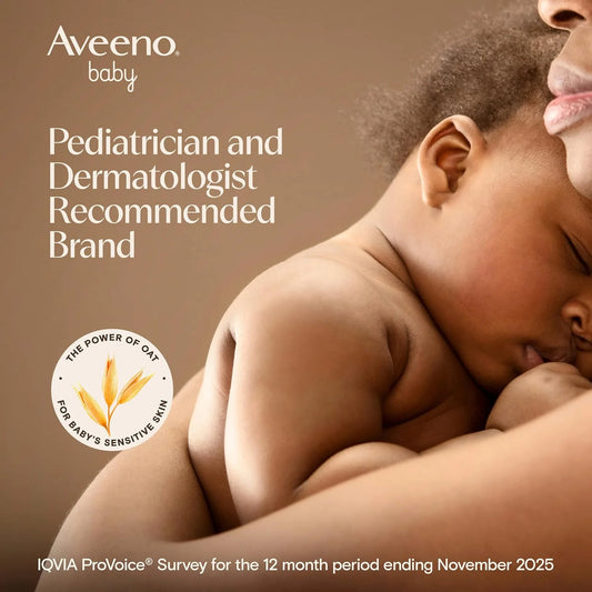 Aveeno Baby Daily Moisture Wash & Shampoo, Tear-Free, 12 fl. oz