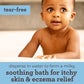 Aveeno Baby Eczema Therapy Bath Treatment for Relief of Dry, Itchy and Irritated Skin, Made with Soothing Natural Colloidal Oatmeal, Unscented, 3.75 Oz, 5 Count, Pack of 2