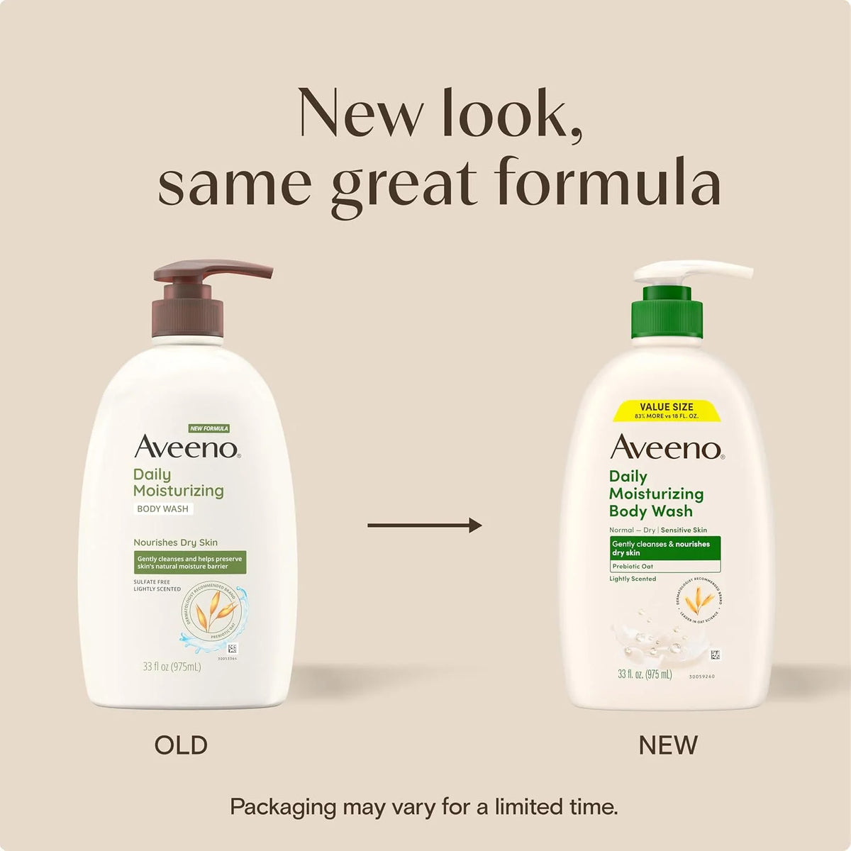 Aveeno Daily Moisturizing Body Wash, 12 Fl Oz
