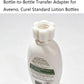 Lotion Coupling Connector, Transfer Adapter for Aveeno, Curel Standard Lotion, Screw‑On Coupling Fitting to Recycle Residual Contents and Reduce Waste