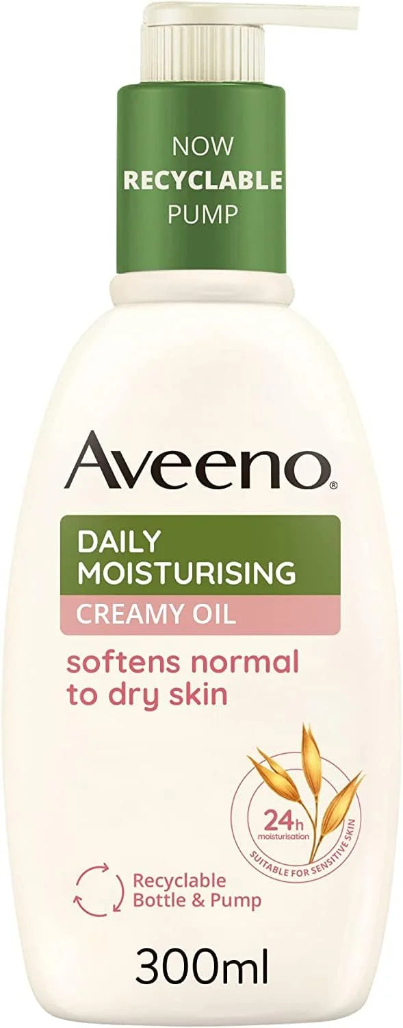 Aveeno Creamy Moist Oil 300ml