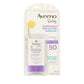 Aveeno Baby Continuous Protection Mineral Sunscreen Stick for Sensitive Skin w/Broad Spectrum SPF 50 Protection for Face&Body, Naturally Sourced 100% Zinc Oxide, Travel Size, 0.47 Ounce (Pack of 12)