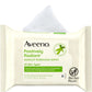 Aveeno Positively Radiant Makeup Remover Wipes, Twin Pack, 2 x 25 Ct