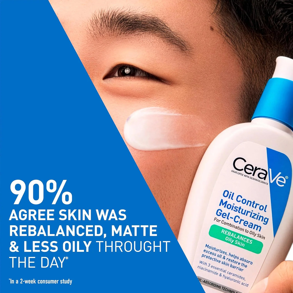 CeraVe Ultra-Light Moisturizing Gel, Niacinamide Face Moisturizer, 1.75oz