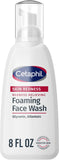 Cetaphil Redness Relieving Foaming Face Wash For Sensitive Skin, 8 Fl Oz, Gently Cleanses & Calms Sensitive Skin Without Over Drying, (Packaging May Vary) (Pack of 12)