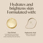 Aveeno Positively Radiant Daily Gel Facial Moisturizer with Hyaluronic Acid & Tone-Correcting Soy,Hydrating & Brightening Gel Face Cream Evens Skin Tone-& Texture,Hypoallergenic,1.7 oz,(Pack of 2)
