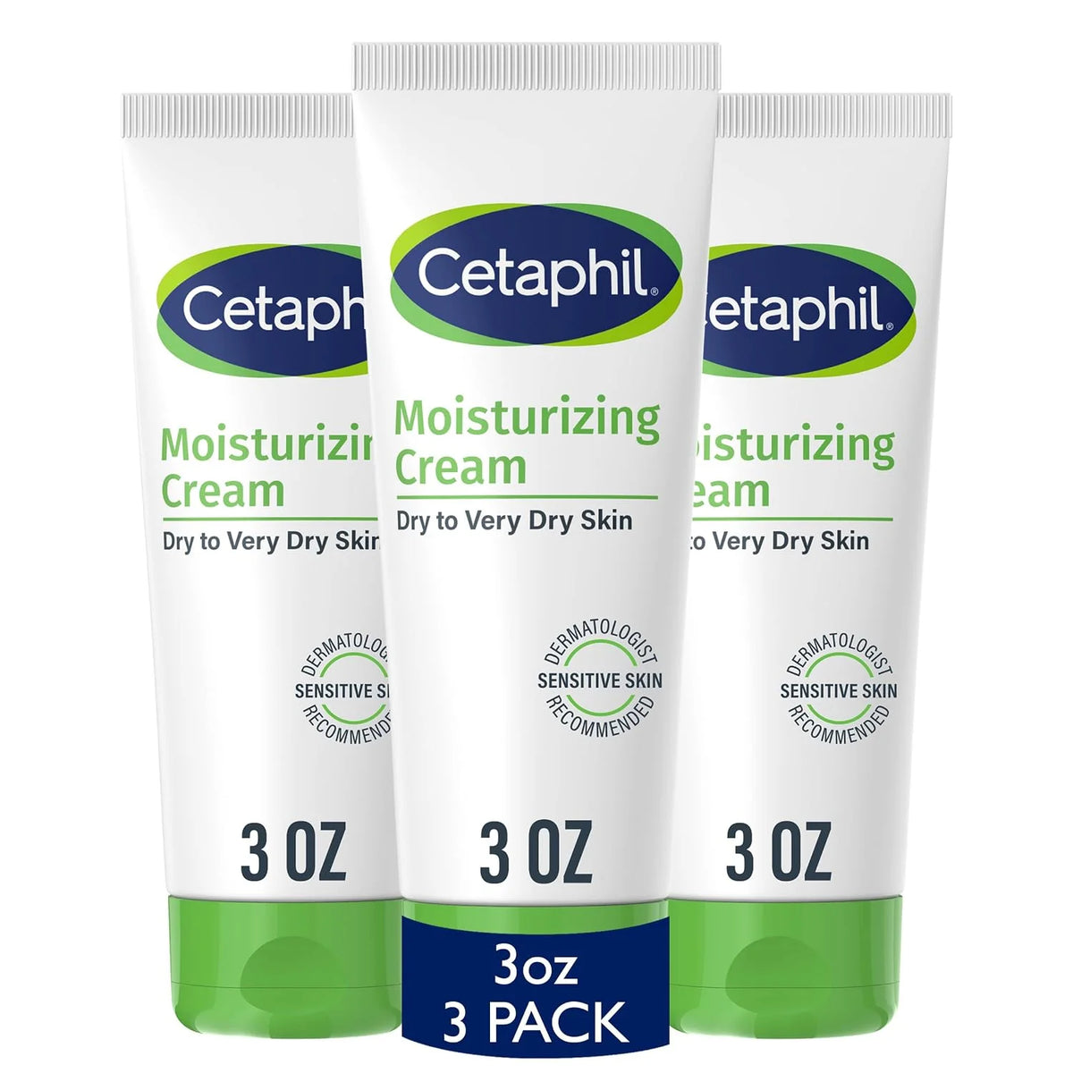 Cetaphil Moisturizing Cream, Face & Body, Sensitive Dry Skin, 8.8oz