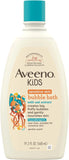Aveeno Kids Bubble Bath, Sensitive Skin, 19.2 fl. oz, 19.2 Fl Oz (Pack of 12)
