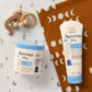 Aveeno Baby Eczema Therapy Bundle, 4 Items: Nighttime Balm, 1 oz + Moisturizing Cream, 5 oz + Soothing Bath Treatment, 5 ct + Moisturizing Baby Body Wash, 8 oz