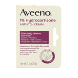Aveeno Maximum Strength 1% Hydrocortisone Anti-Itch Cream, 1 oz