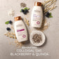 OGX Aveeno Color Protect Strengthen+ Blackberry Quinoa Shampoo, Fresh, 12 Fl Oz