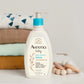 Aveeno Baby Daily Moisture Body Lotion for Sensitive Skin, Hypoallergenic Moisturizing Baby Lotion with Nourishing Oatmeal to Deeply Moisturize Baby's Skin, Fragrance-Free, 12 Fl Oz (Pack of 12)