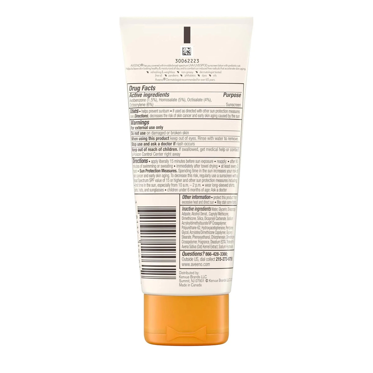 Aveeno Protect + Hydrate Sunscreen Moisturizing Lotion with Prebiotic Oat,Broad Spectrum SPF60,Paraben,& Oil Free,Weightless,Water & Sweat Resistant (80-min) for Sensitive Skin,12 Fl Oz,(Pack of 2)
