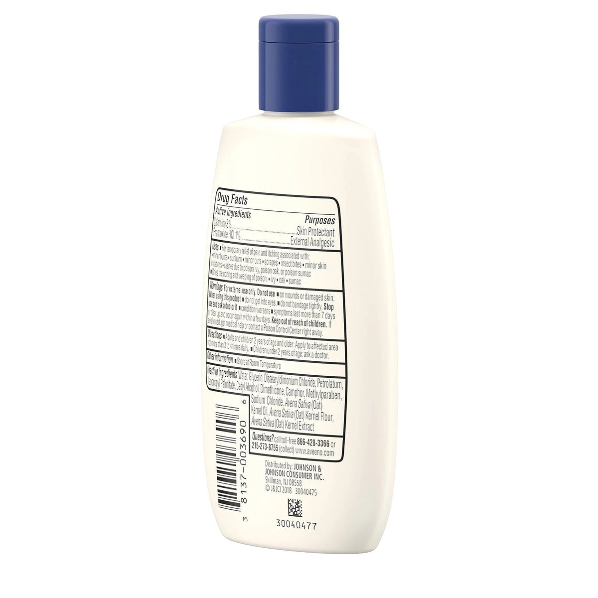 Aveeno Anti-Itch Concentrated Lotion with Calamine and Triple Oat Complex, Skin Protectant for Fast-Acting Itch Relief from Poison Ivy, Insect Bites, Chicken Pox, and Allergic Itches, 4 fl. oz