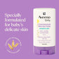 Aveeno Baby Continuous Protection Mineral Sunscreen Stick for Sensitive Skin w/Broad Spectrum SPF 50 Protection for Face&Body, Naturally Sourced 100% Zinc Oxide, Travel Size, 0.47 Ounce (Pack of 12)