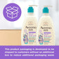 Aveeno Kids Sensitive Skin Face and Body Wash with Oat Extract,Gently Washes Away Dirt and Germs Without Drying,Tear-Free,Hypoallergenic Kids Body Wash,18 fl. oz,(Pack of 4)