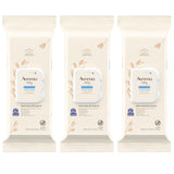 Aveeno Baby Sensitive All Over Wipes, Fragrance Free, 64 ct (Pack of 3)