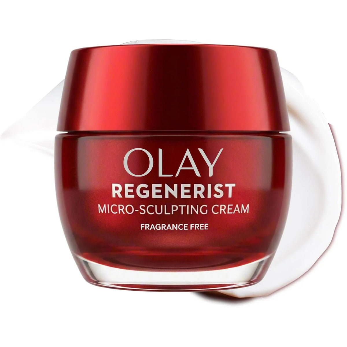 Olay Face Moisturizer, Regenerist Micro-Sculpting Facial Cream for Women - Anti-Aging, Anti-Wrinkle, Firming Skin Care - Triple Collagen Cream, Peptide Moisturizer, Hyaluronic Acid, Niacinamide, 1.7oz