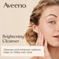 Aveeno Positively Radiant Brightening Facial Cleanser with Moisture Rich Soy Extract, Helps Even Skin Tone & Texture While Gently Lifting Away Dirt, Oil & Makeup, Sulfate-Free, 11 fl. oz (Pack of 2)