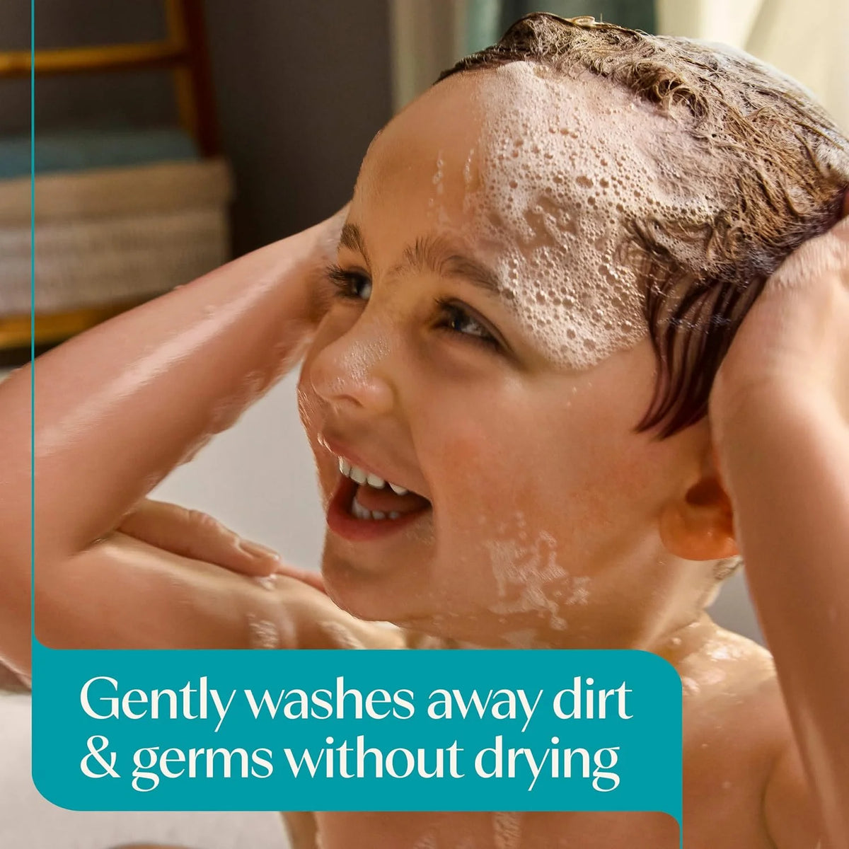 Aveeno Kids Sensitive Skin Face and Body Wash with Oat Extract,Gently Washes Away Dirt and Germs Without Drying,Tear-Free,Hypoallergenic Kids Body Wash,18 fl. oz,(Pack of 4)