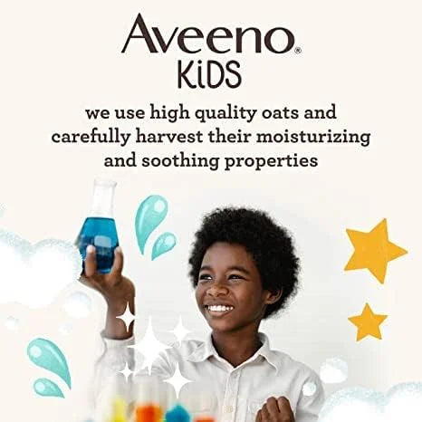 Aveeno Kids Hydrating 2-in-1 Shampoo & Conditioner with Detangling Spray, Gently Cleanses and Conditions Hair, 12 fl. oz & 10 fl. oz