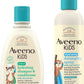 Aveeno Kids Hydrating 2-in-1 Shampoo & Conditioner with Detangling Spray, Gently Cleanses and Conditions Hair, 12 fl. oz & 10 fl. oz
