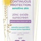 Aveeno Baby Continuous Protection Zinc Oxide Mineral Sunscreen Lotion for Sensitive Skin,Broad Spectrum SPF 50,Tear-Free,Sweat- & Water-Resistant,Paraben-Free,Travel-Size,3 fl. oz,(Pack of 2)