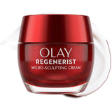 Olay Face Moisturizer, Regenerist Micro-Sculpting Facial Cream for Women - Anti-Aging, Anti-Wrinkle, Firming Skin Care - Triple Collagen Cream, Peptide Moisturizer, Hyaluronic Acid, Niacinamide, 1.7oz