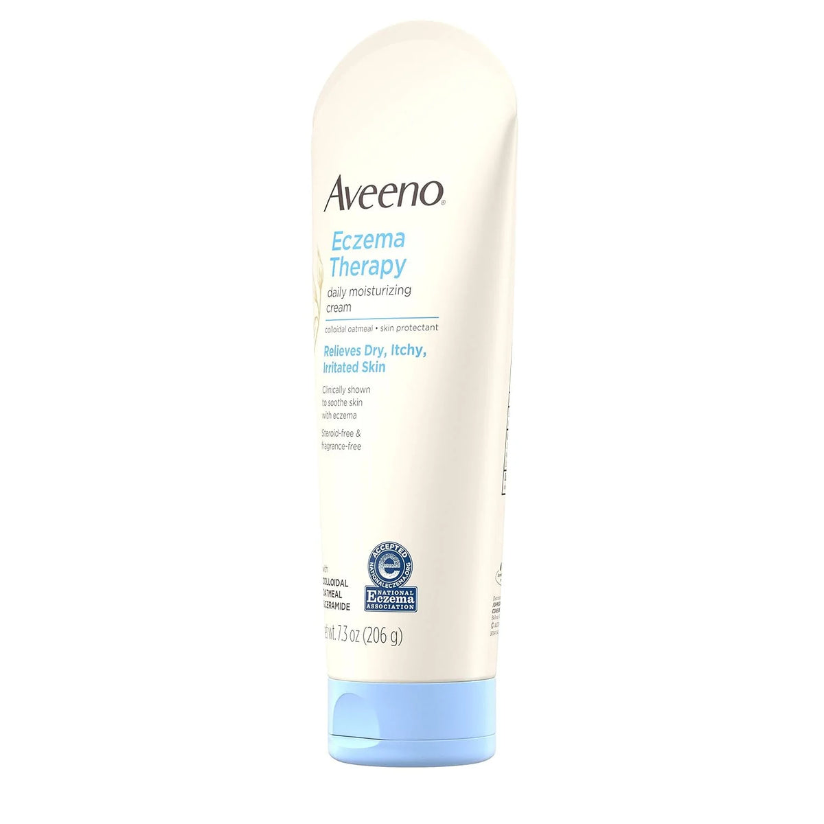 Aveeno Eczema Therapy Daily Moisturizing Body Cream, Fragrance-Free 12 oz