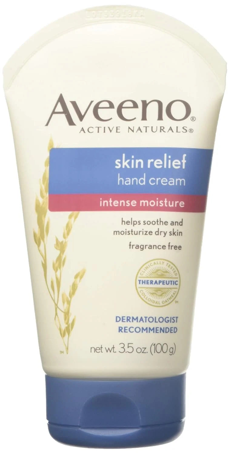 AVEENO Active Naturals Intense Relief Hand Cream 3.50 oz (Pack of 3)