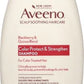 OGX Aveeno Color Protect Strengthen+ Blackberry Quinoa Shampoo, Fresh, 12 Fl Oz