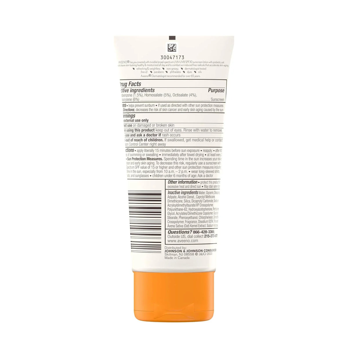 Aveeno Protect + Hydrate Sunscreen Moisturizing Lotion with Prebiotic Oat,Broad Spectrum SPF60,Paraben,& Oil Free,Weightless,Water & Sweat Resistant (80-min) for Sensitive Skin,12 Fl Oz,(Pack of 2)