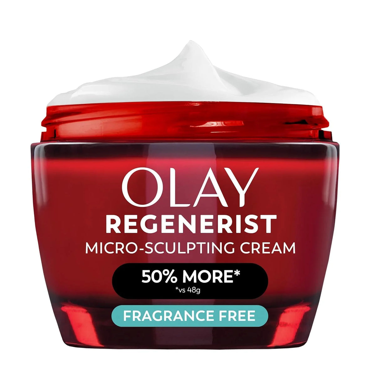 Olay Face Moisturizer, Regenerist Micro-Sculpting Facial Cream for Women - Anti-Aging, Anti-Wrinkle, Firming Skin Care - Triple Collagen Cream, Peptide Moisturizer, Hyaluronic Acid, Niacinamide, 1.7oz